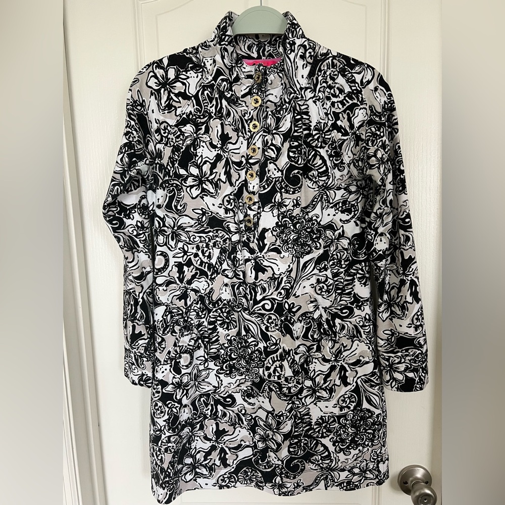 Lilly Pulitzer Captain Popover Dress. Size Small.